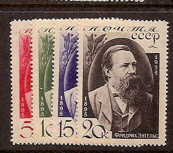Soviet Russia - 1917-1944 YEAR 1935 Scott 555-8 Michel 523-6 