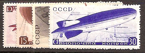 Russia Specialized - Airmail & Special Delivery AIR MAILS Scott C54-7 Michel 484Y-87Y 
