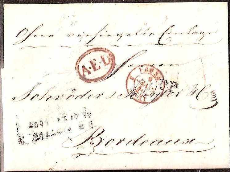 Russia Postal History - Stampless Covers ST.PETERSBURG Scott 4001839 