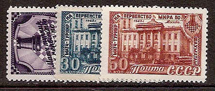 Soviet Russia - 1945-1956 YEAR 1948 Scott 1299-01 Michel 1292-4 