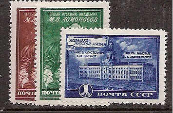 Soviet Russia - 1945-1956 Scott 1320-22 