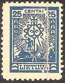 Baltic States Specialized LITHUANIA Scott 193var Michel 219var 