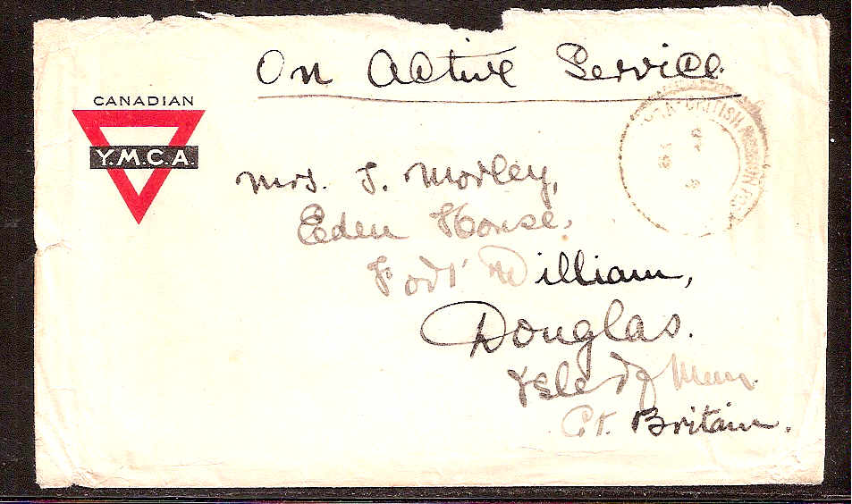 Russia Postal History - Allied Intervention. British Forces in Siberia Scott 24 