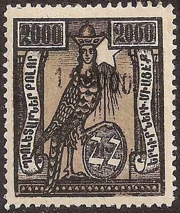  Black handstamps Scott 327 Michel 117 