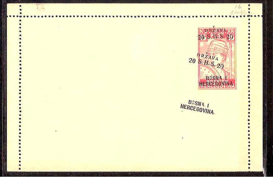  Bosnia & Herzogovina Scott C26a 