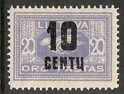 Baltic States Specialized LITHUANIA Scott C21 Michel 176Y 
