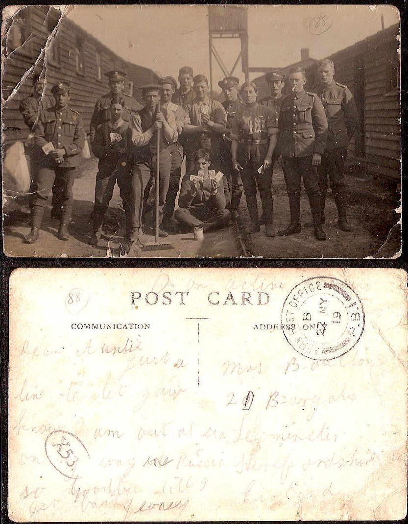 Russia Postal History - Allied Intervention. British Forces in North Russia Scott 14 