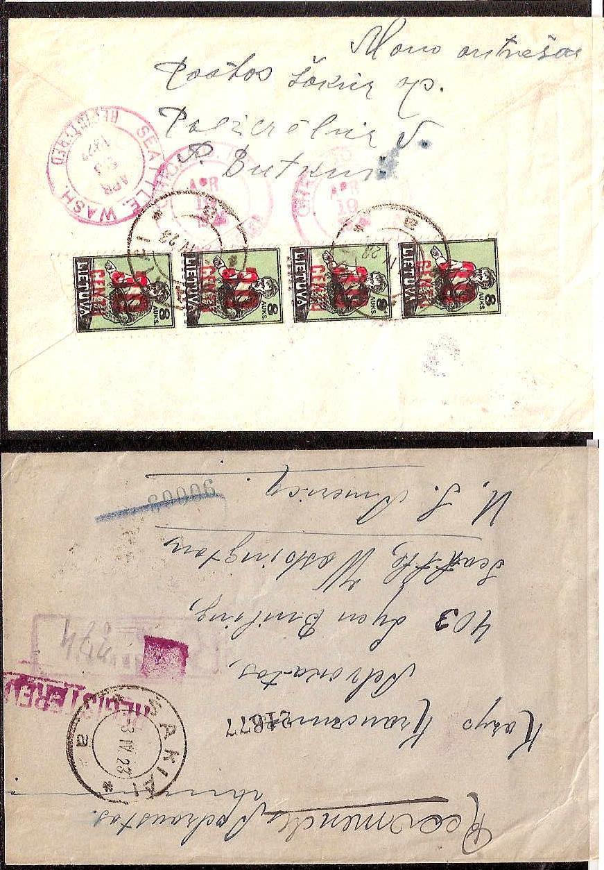 Baltic States Specialized LITHUANIA Scott 157 Michel 173 