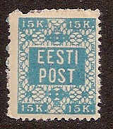 Baltic States ESTONIA Scott 2perf 