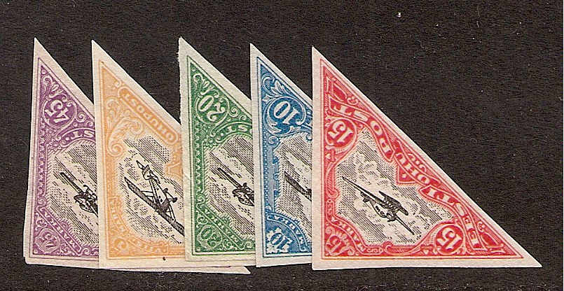 Baltic States ESTONIA Scott C9-13 Michel 48-52B 