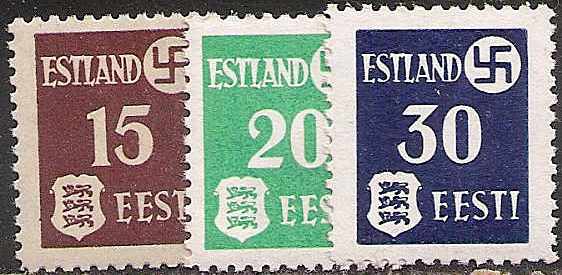 Baltic States ESTONIA Scott N3-5 