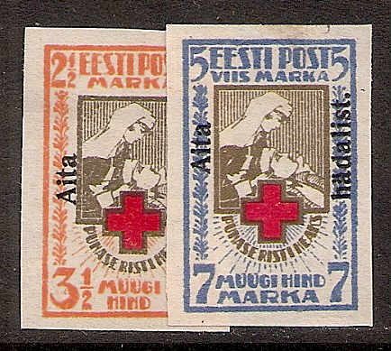 Baltic States ESTONIA Scott B9-10 Michel 46-7B 