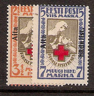 Baltic States ESTONIA Scott B11-2 Michel 46-7A 