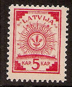 Baltic States LATVIA Scott 2 