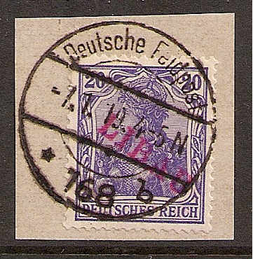 Baltic States German Occupation Scott 1N4 Michel 4Bb 