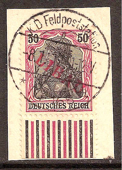 Baltic States German Occupation Scott 1N6 Michel 6Bb 