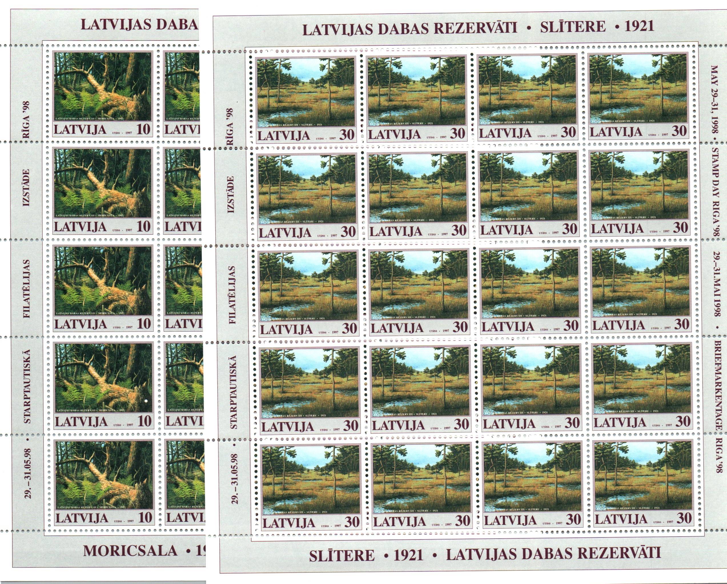 Baltic States Scott 452-3 