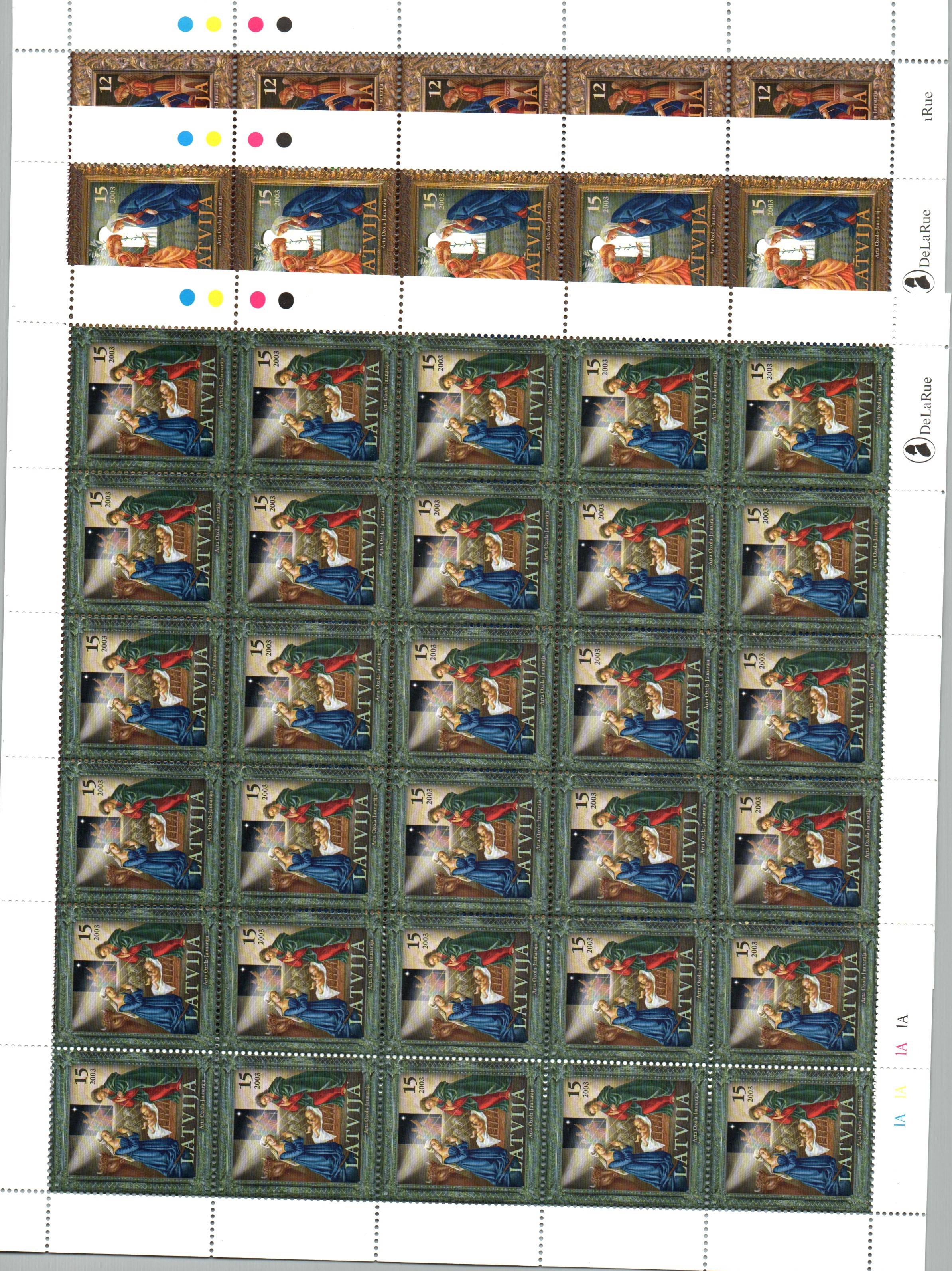 Baltic States Scott 581-3 