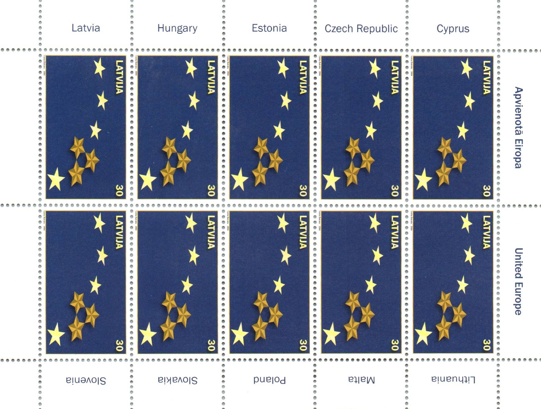 Baltic States Scott 592-3 