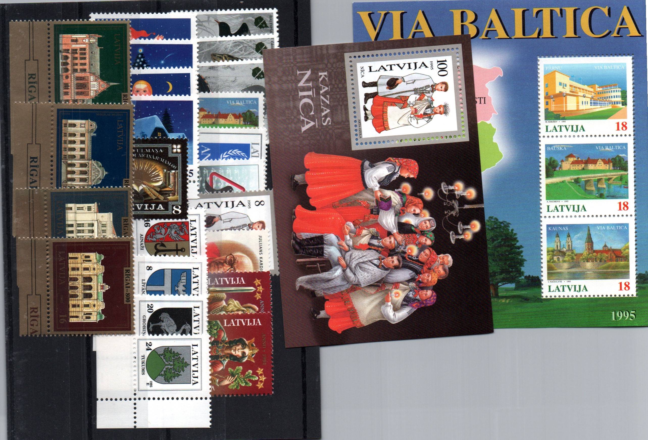 Baltic States Latvia Scott 392-412 
