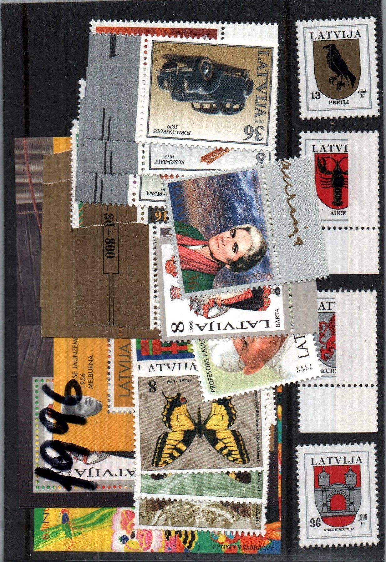Baltic States Latvia Scott 413-435 