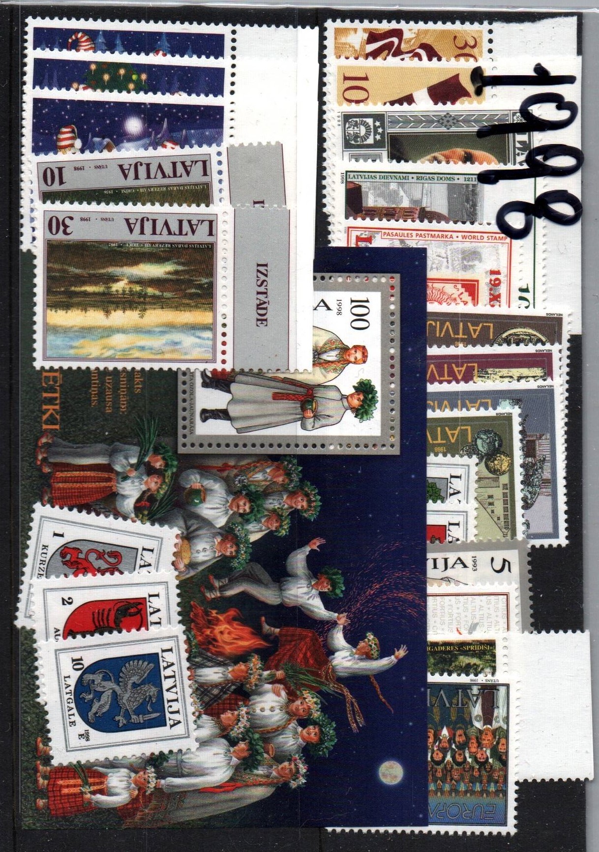Baltic States Latvia Scott 462-483 