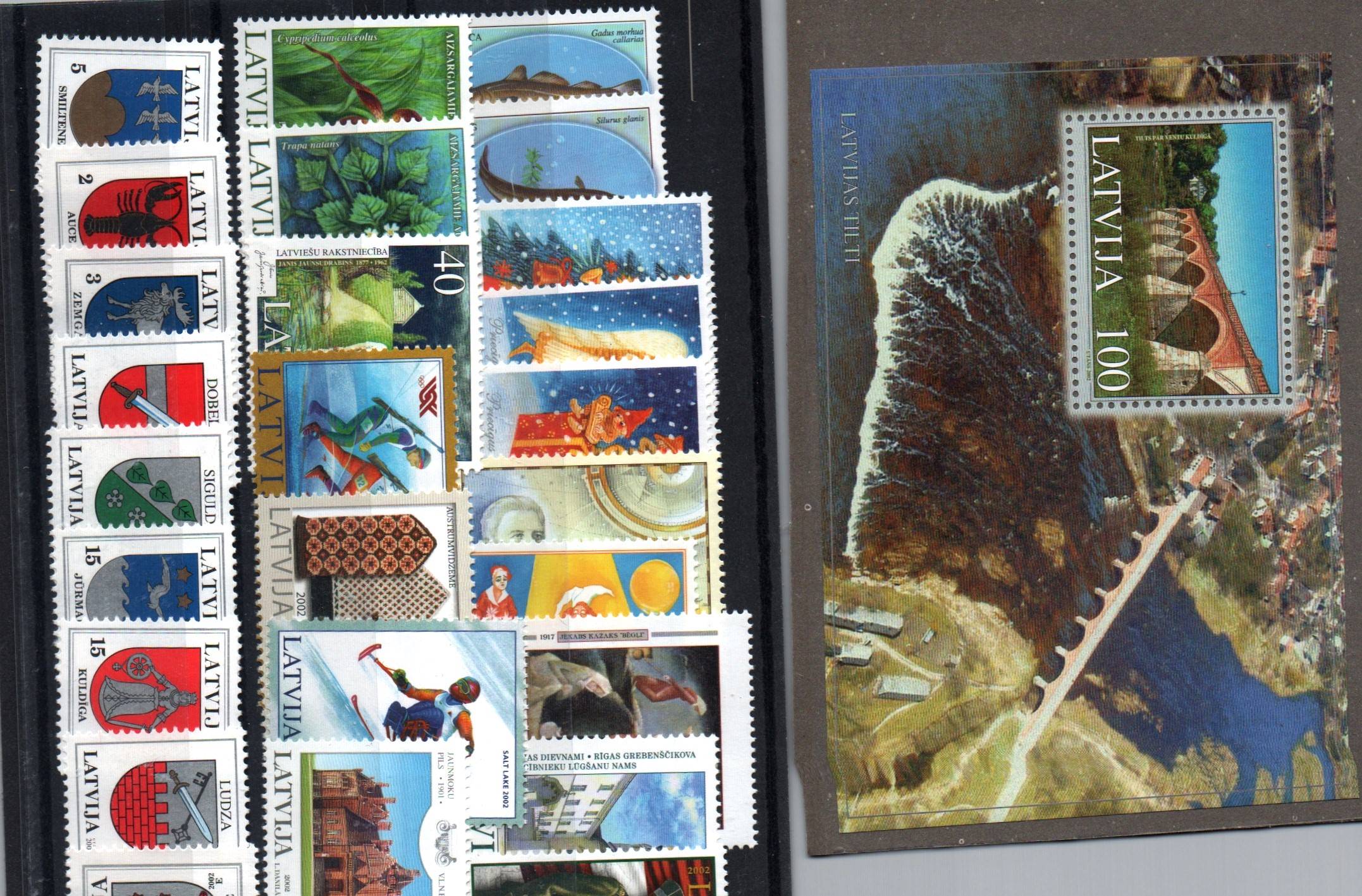 Baltic States Latvia Scott 543-563 
