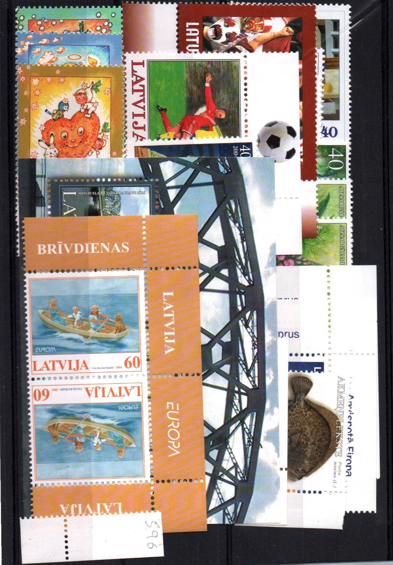 Baltic States Latvia Scott 584-607 