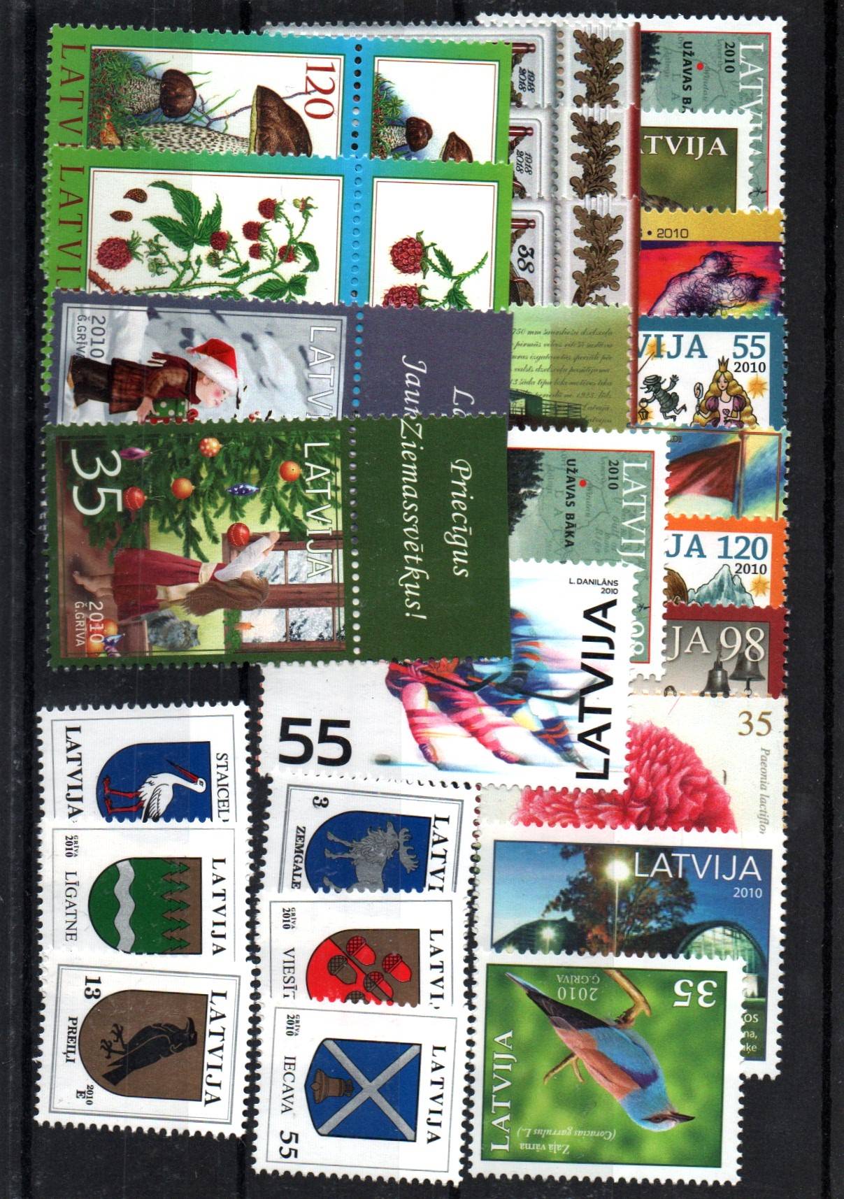 Baltic States Latvia Scott 753-774 