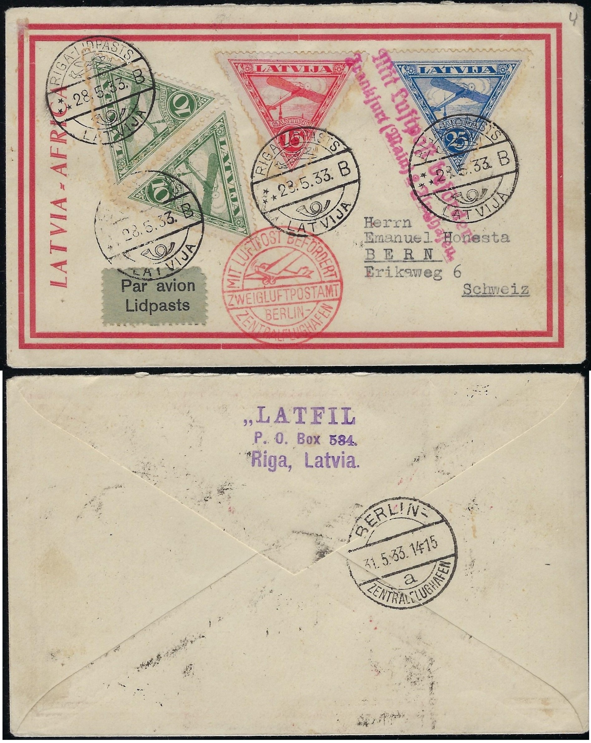 Baltic States Specialized Scott C3-5 Michel 129-31 