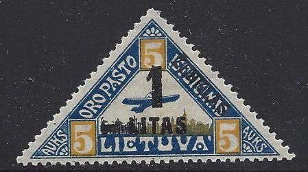 Baltic States Specialized LITHUANIA Scott C31var Michel 186I 