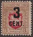 Baltic States LITHUANIA Scott 121 Michel 152 