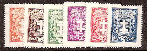 Baltic States LITHUANIA Scott 210-5 Michel 268-73 