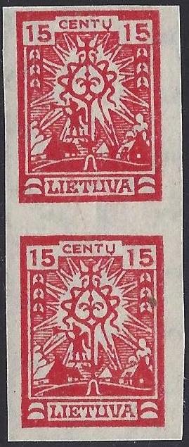 Baltic States Specialized LITHUANIA Scott 166var 