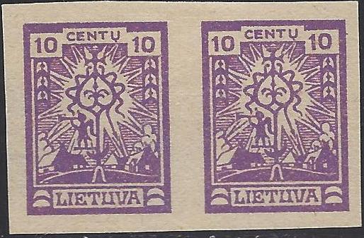 Baltic States Specialized LITHUANIA Scott 190a 