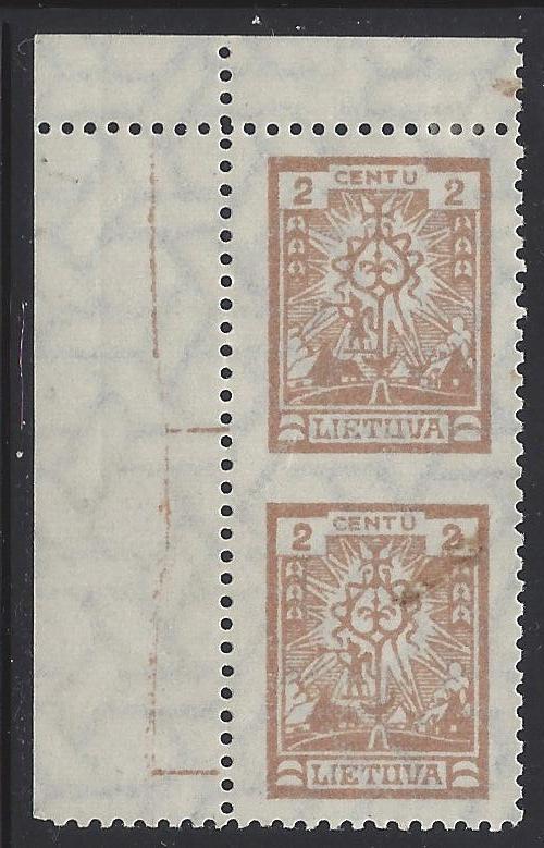 Baltic States Specialized LITHUANIA Scott 196var Michel 209UMw 