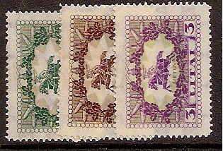 Baltic States LITHUANIA Scott 223-5 Michel 278-80 