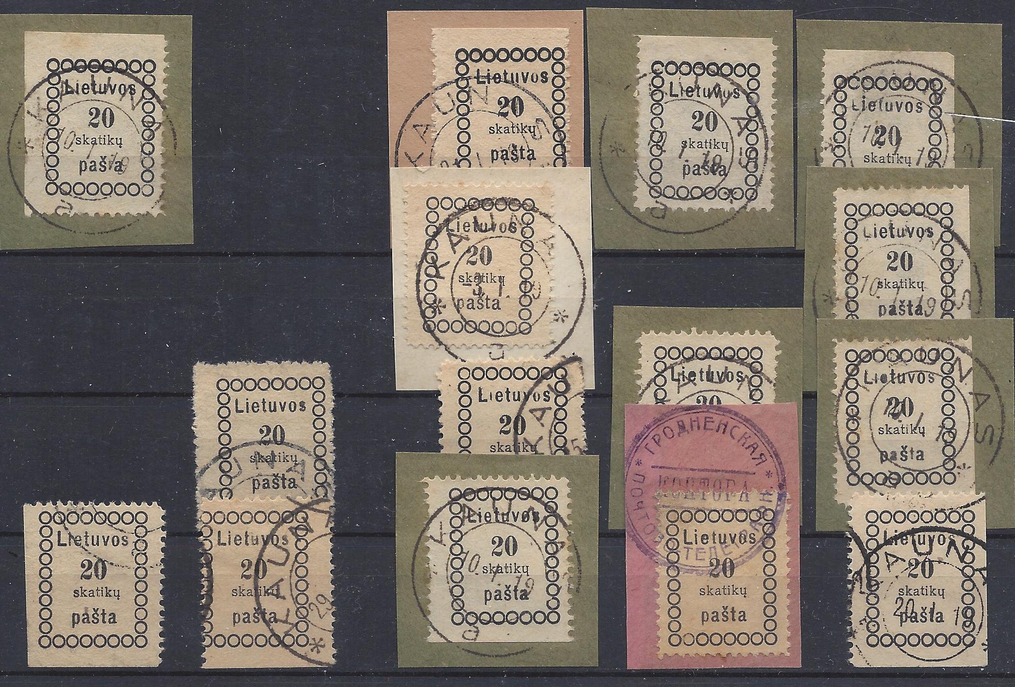 Baltic States Specialized LITHUANIA Scott 5 Michel 5 