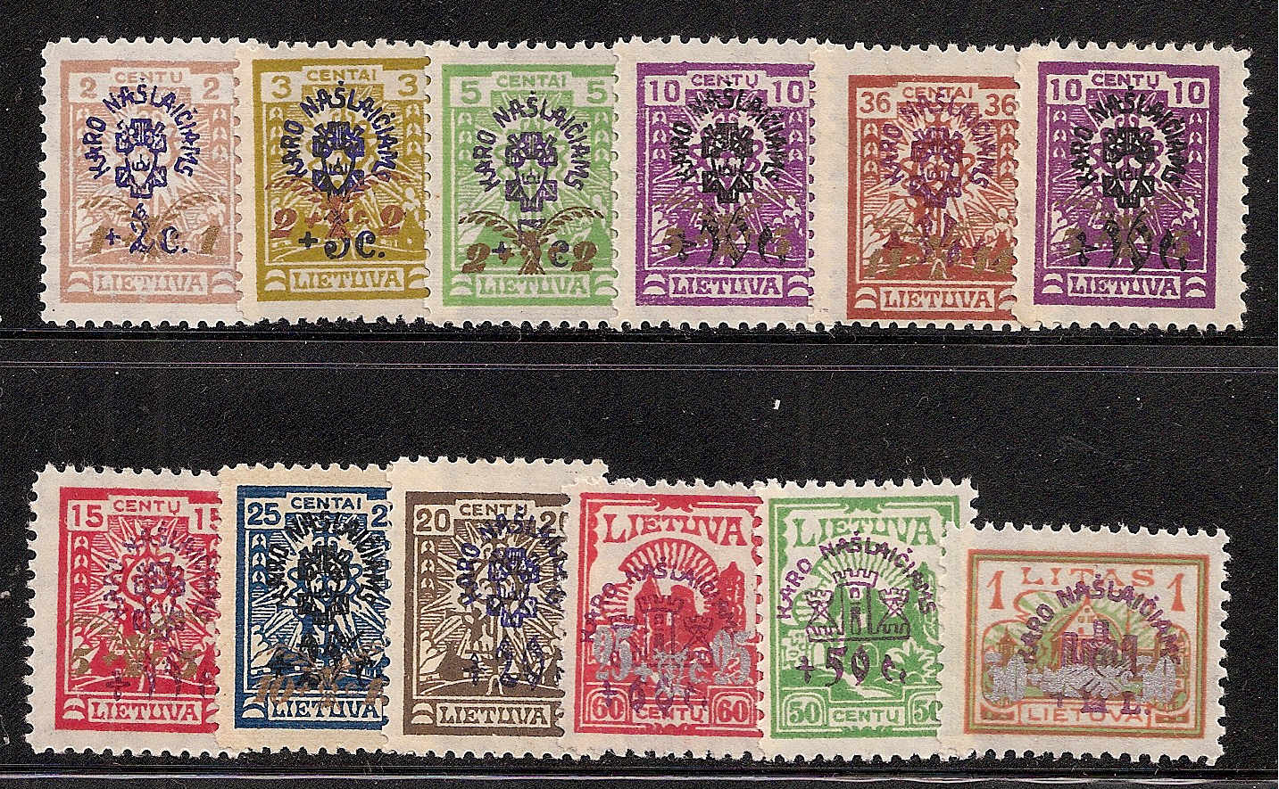 Baltic States Scott B16-29 