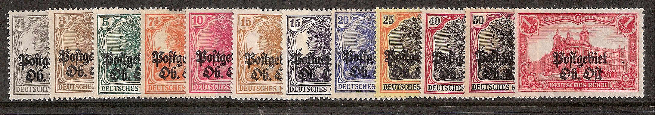 Baltic States LITHUANIA Scott 1N1-12 