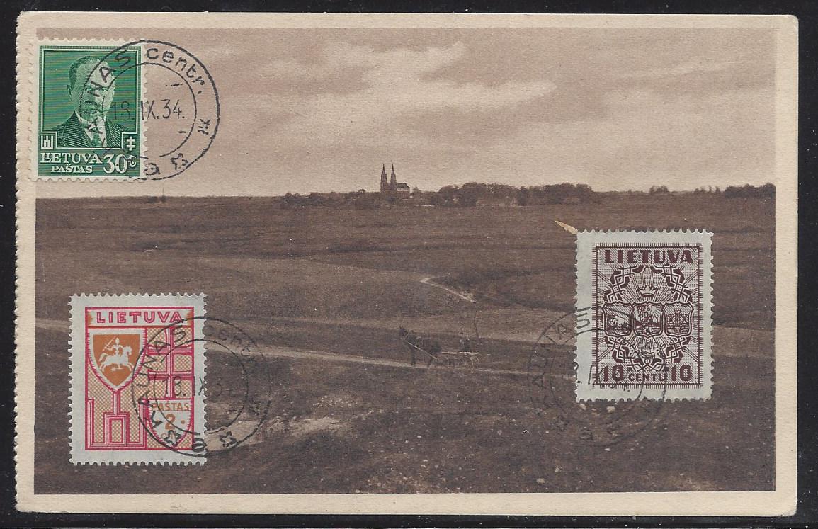 Baltic States Specialized LITHUANIA Scott 286,288 