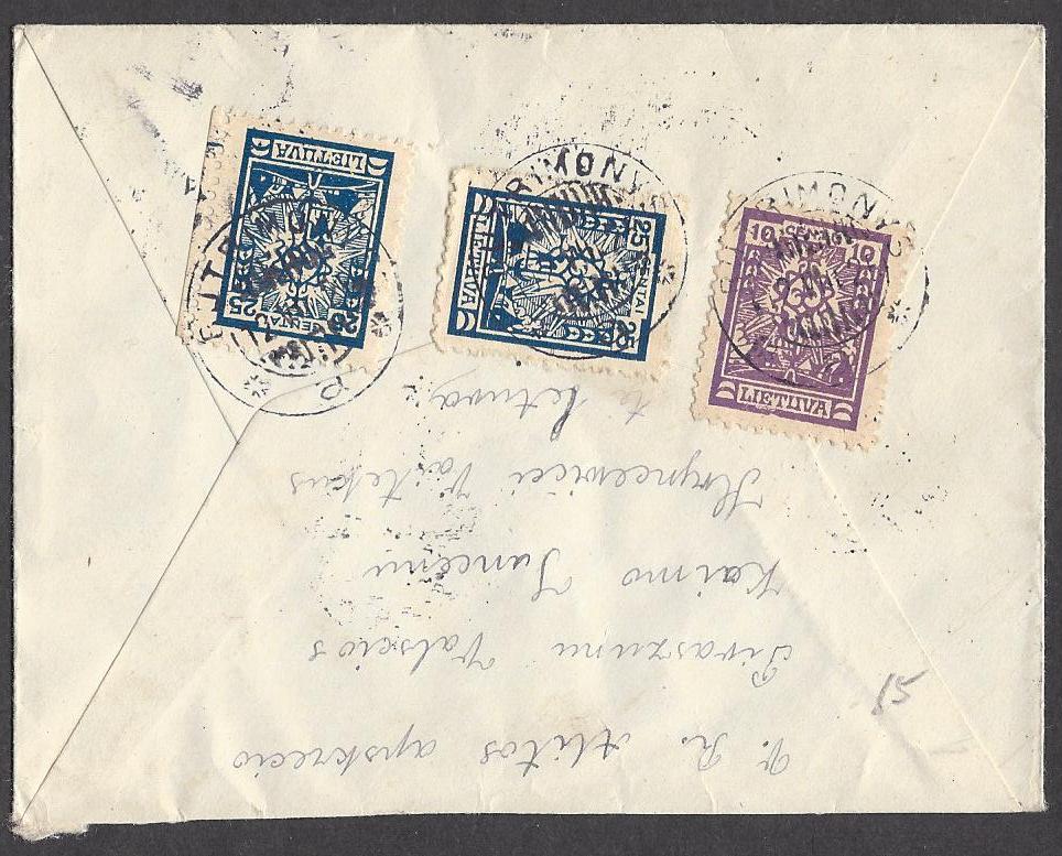 Baltic States Specialized REGULAR ISSUES Scott 190,193 