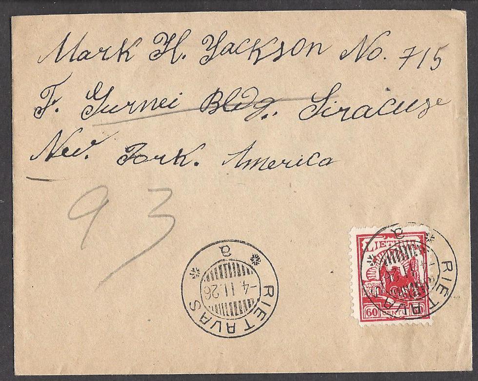 Baltic States Specialized REGULAR ISSUES Scott 209 