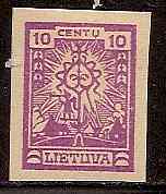 Baltic States Specialized LITHUANIA Scott 199var Michel 212U 