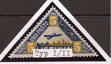 Baltic States Specialized LITHUANIA Scott C17var Michel 120I/II 