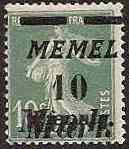 Baltic States Specialized MEMEL Scott 93a 