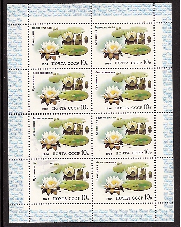 Soviet Russia - 1982-1985 YEAR 1984 Scott 5254a Michel 5384 