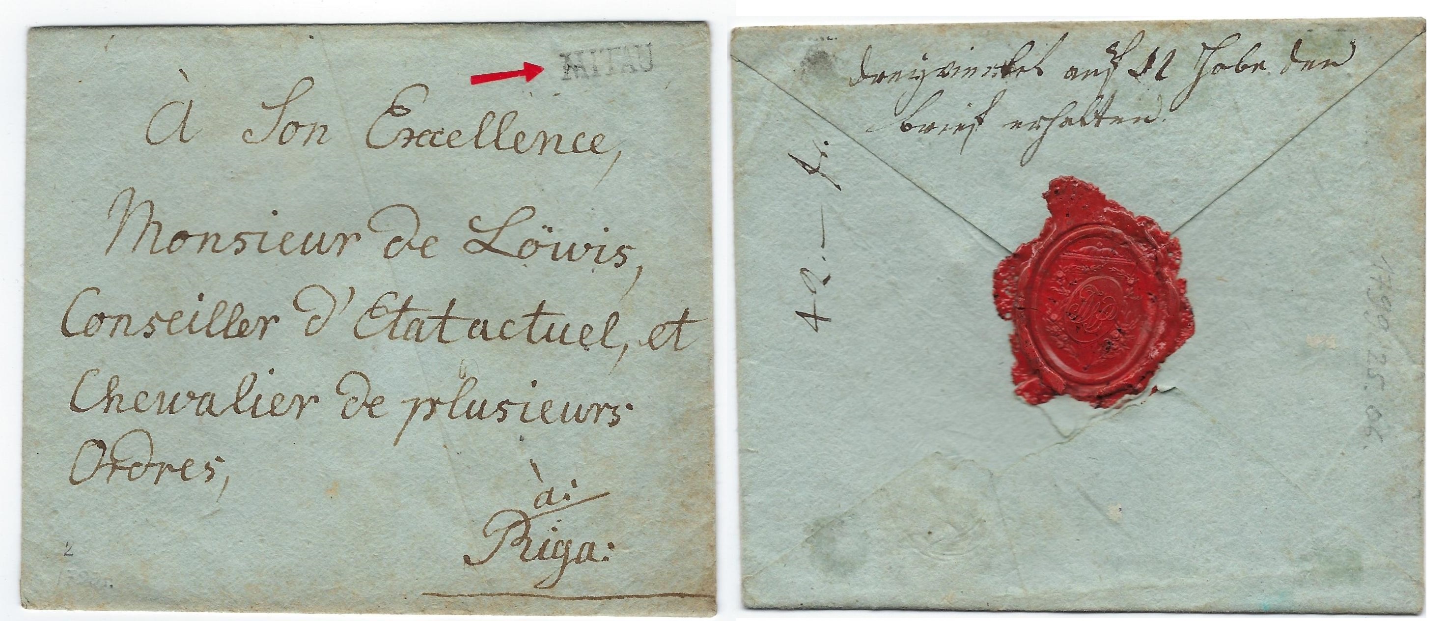 Russia Postal History - Stampless Covers Scott 1801799 