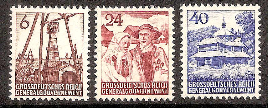  Governement in Exile Scott 3K17-20 Michel 1-3 