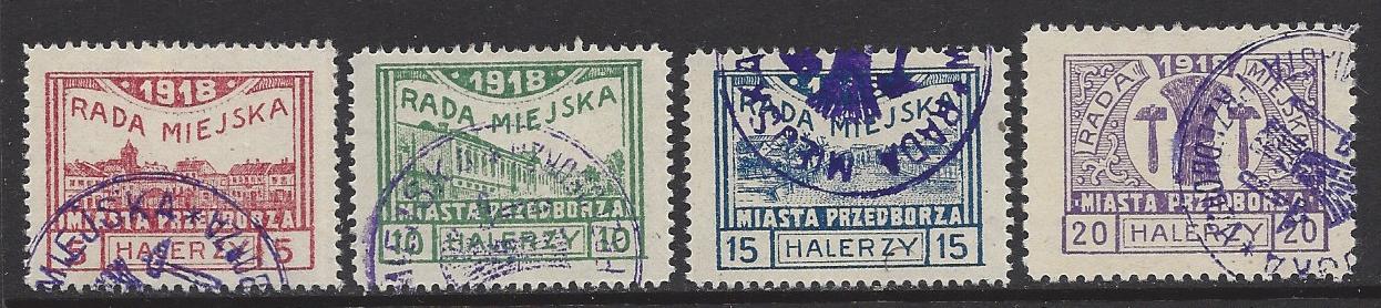  POLAND Scott 5KB1 Michel 3-6 